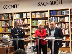 v.l.n.r. Herr Fiedler, Frau Gebhard, Herr Walter-Borjans